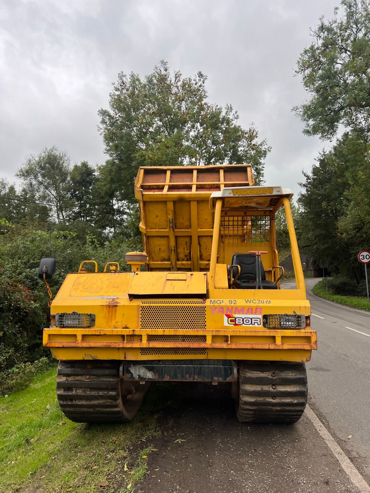 YANMAR C80R 8 TON RUBBER TRACKED DUMPER *PLUS VAT* - Image 4 of 16