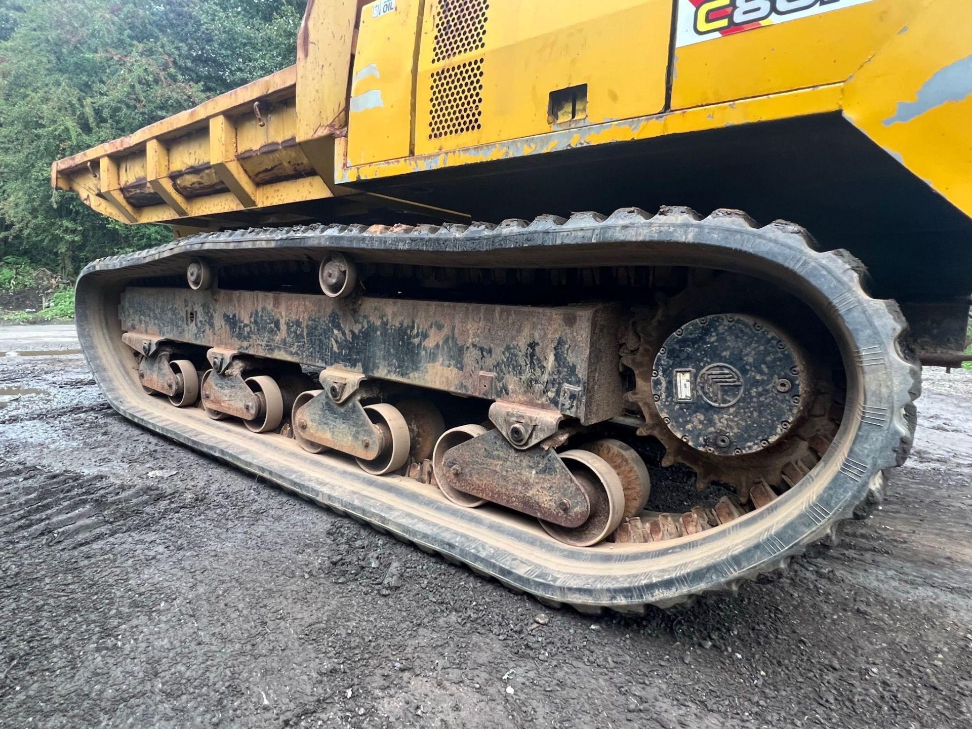 YANMAR C80R 8 TON RUBBER TRACKED DUMPER *PLUS VAT* - Image 8 of 16