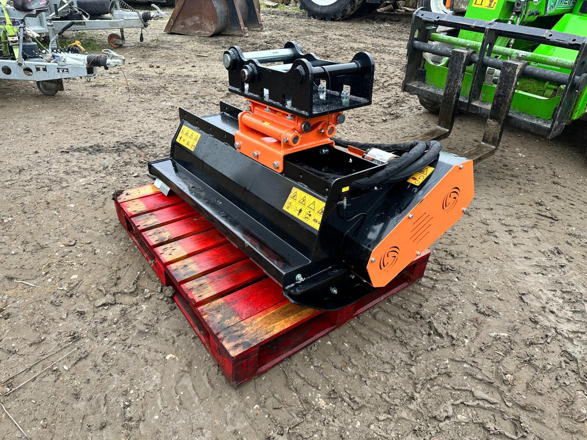 NEW/UNUSED HARDLIFE 125CM HYDRAULIC FLAIL MOWER *PLUS VAT* - Image 2 of 14