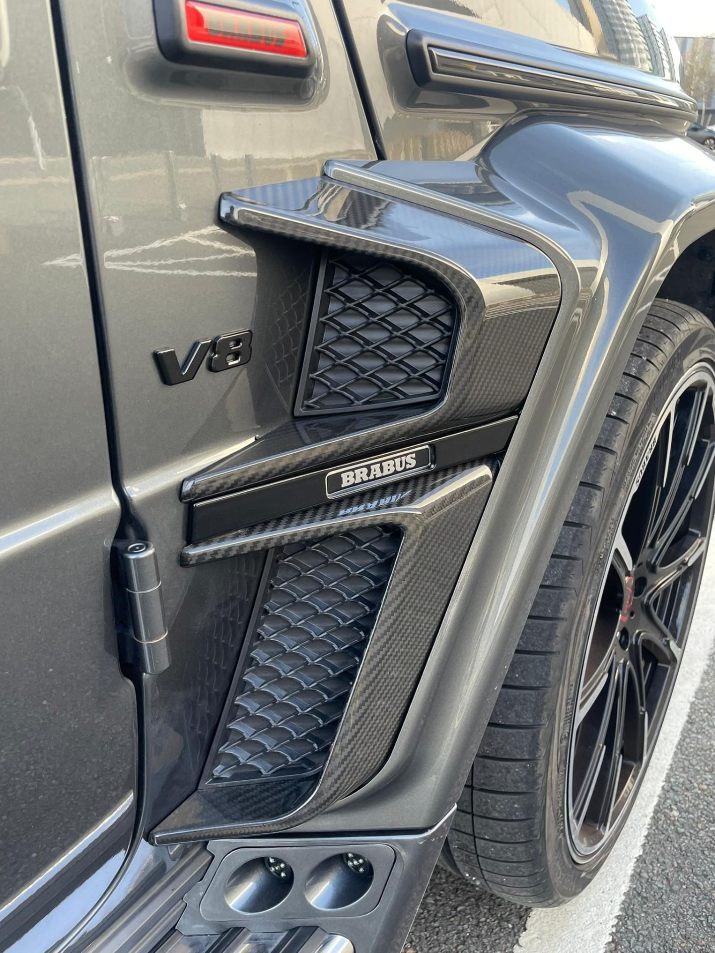 MERCEDES G63 BRABUS WIDE-STAR 800 STYLING GREY WITH BLACK LEATHER INTERIOR *PLUS VAT* - Image 21 of 23