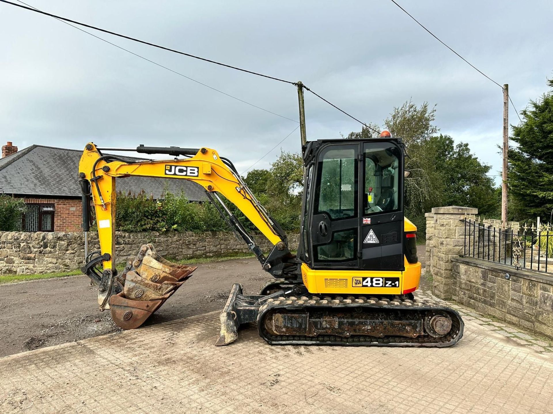 2017 JCB 48Z-1 DIGGER EXCAVATOR *PLUS VAT* - Image 6 of 26