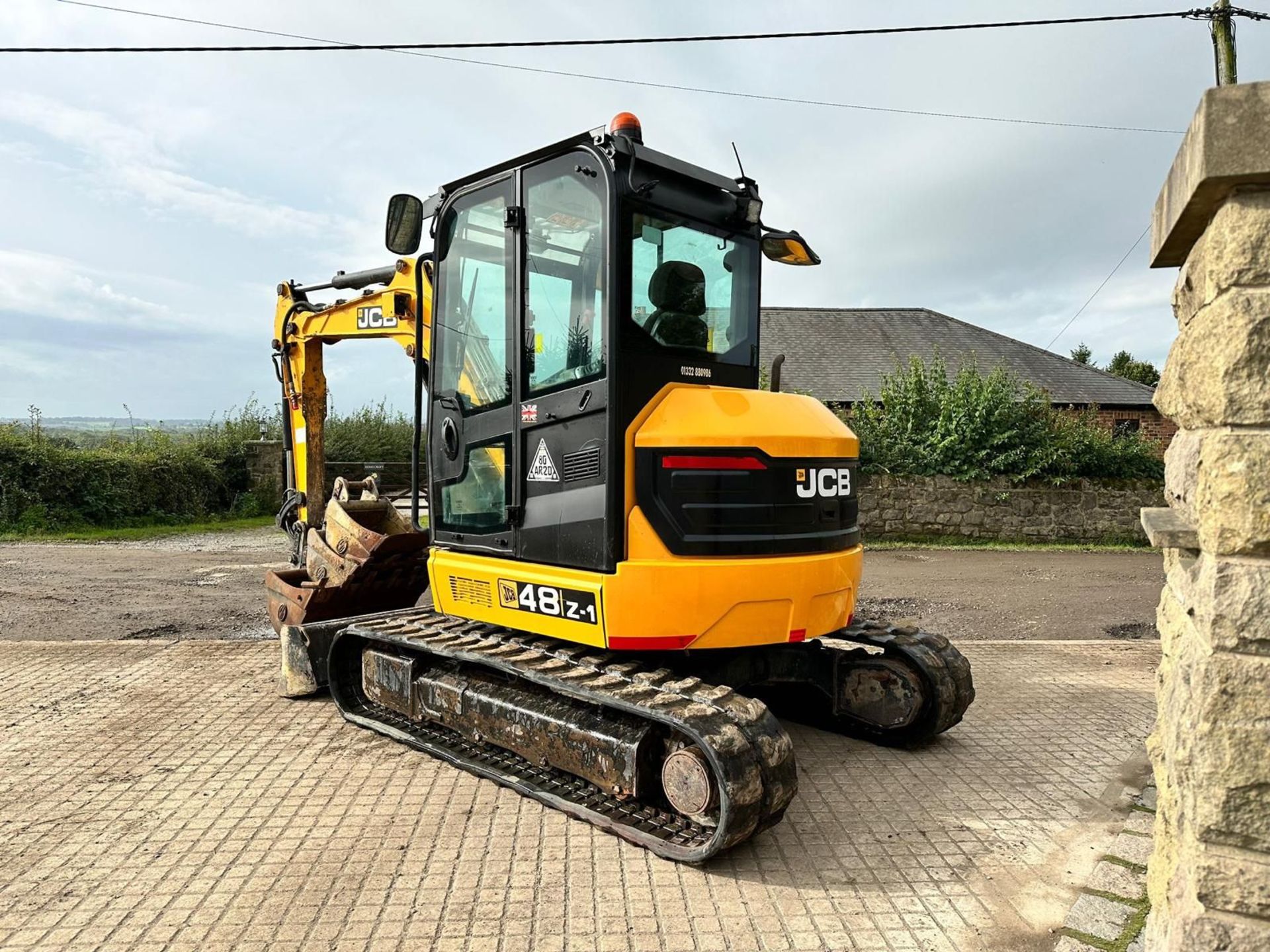 2017 JCB 48Z-1 DIGGER EXCAVATOR *PLUS VAT* - Image 7 of 26