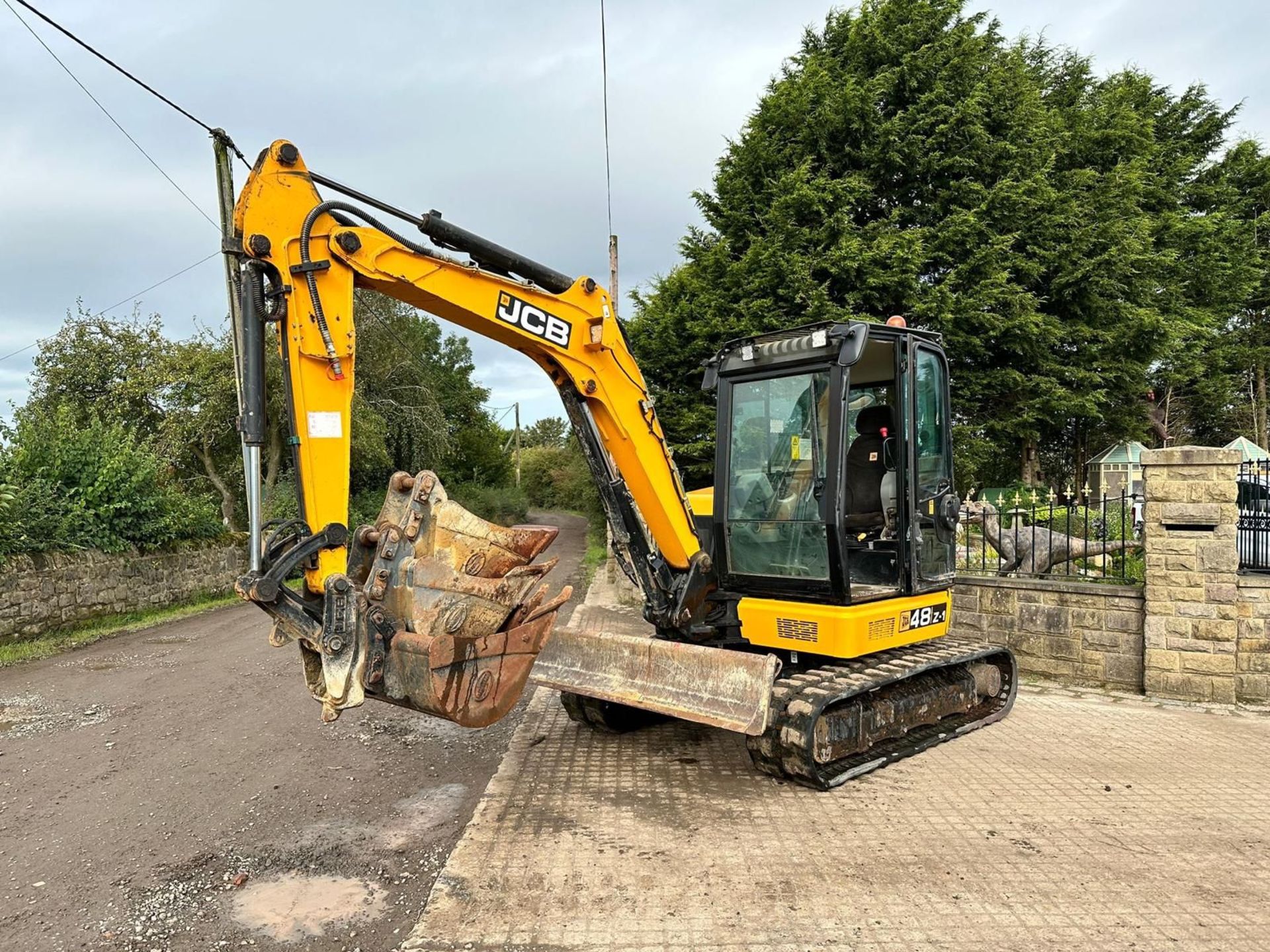 2017 JCB 48Z-1 DIGGER EXCAVATOR *PLUS VAT*