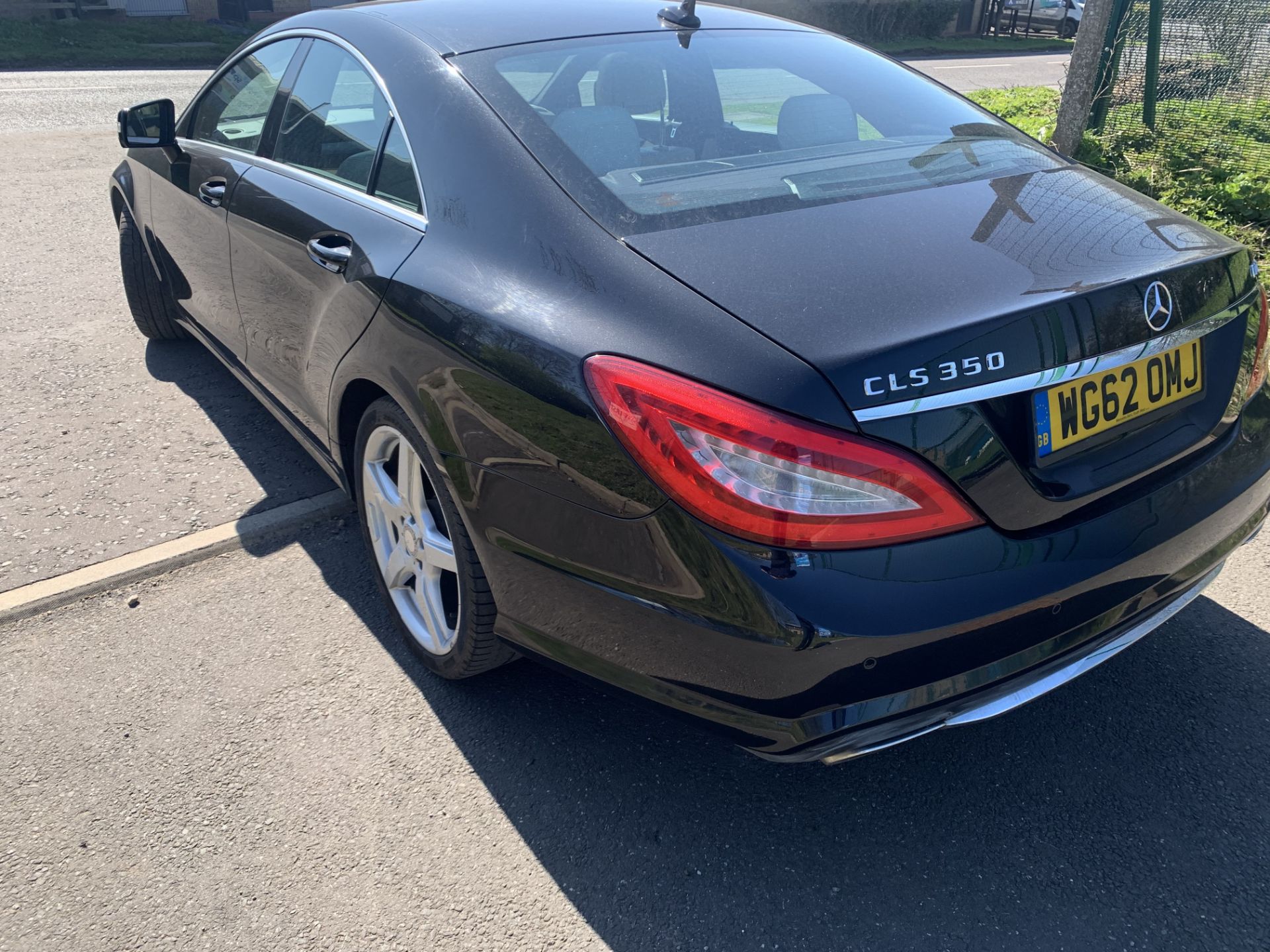2013 MERCEDES-BENZ CLS350 CDI AMG BLUE-CY SPORT A BLACK COUPE *NO VAT* - Image 2 of 14