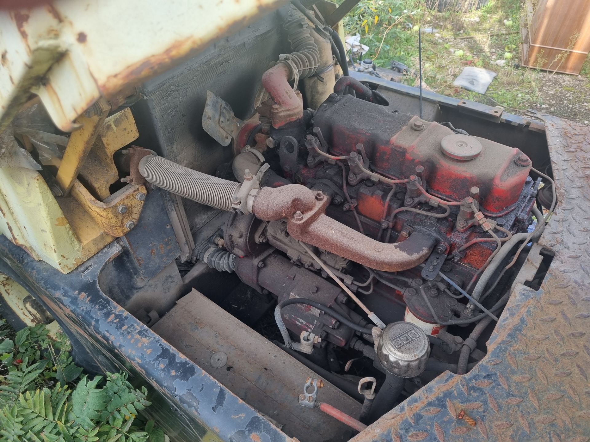 1983 Hyster H40J Forklift - Engine: Perkins 4.203.2 *NO VAT* - Image 9 of 11