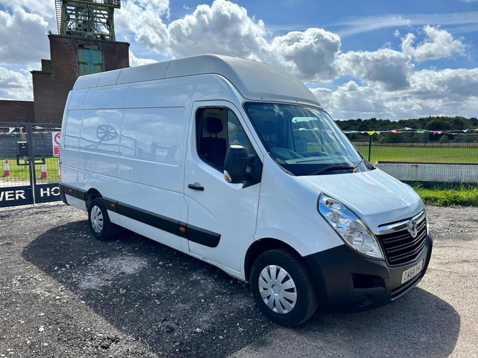 2014/64 REG VAUXHALL MOVANO R3500 L3H3 CDTI 2.3 DIESEL WHITE PANEL VAN, SHOWING 1 FORMER KEEPER