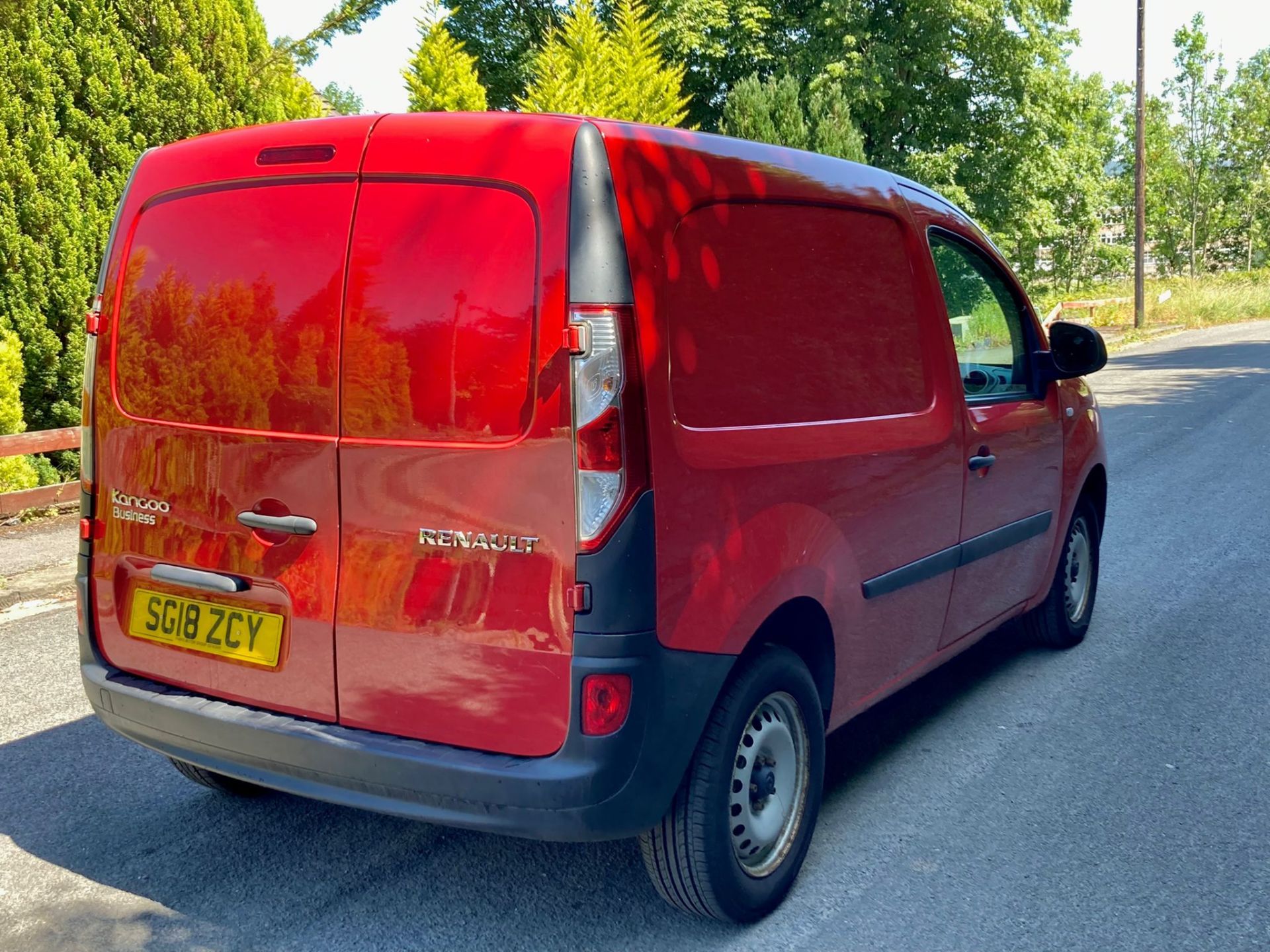 2018/18 REG RENAULT KANGOO ML19 BUSINESS ENERGY DCI RED PANEL VAN, SHOWING 1 FORMER KEEPER *NO VAT* - Image 6 of 12