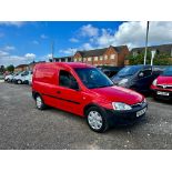 2006 VAUXHALL COMBO 1700 CDTI 16V RED PANEL VAN *NO VAT*