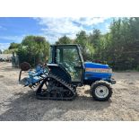 ISEKI GEAS 33S SEMI TRACKED CRAWLER TRACTOR WITH ROTAVATOR *PLUS VAT*