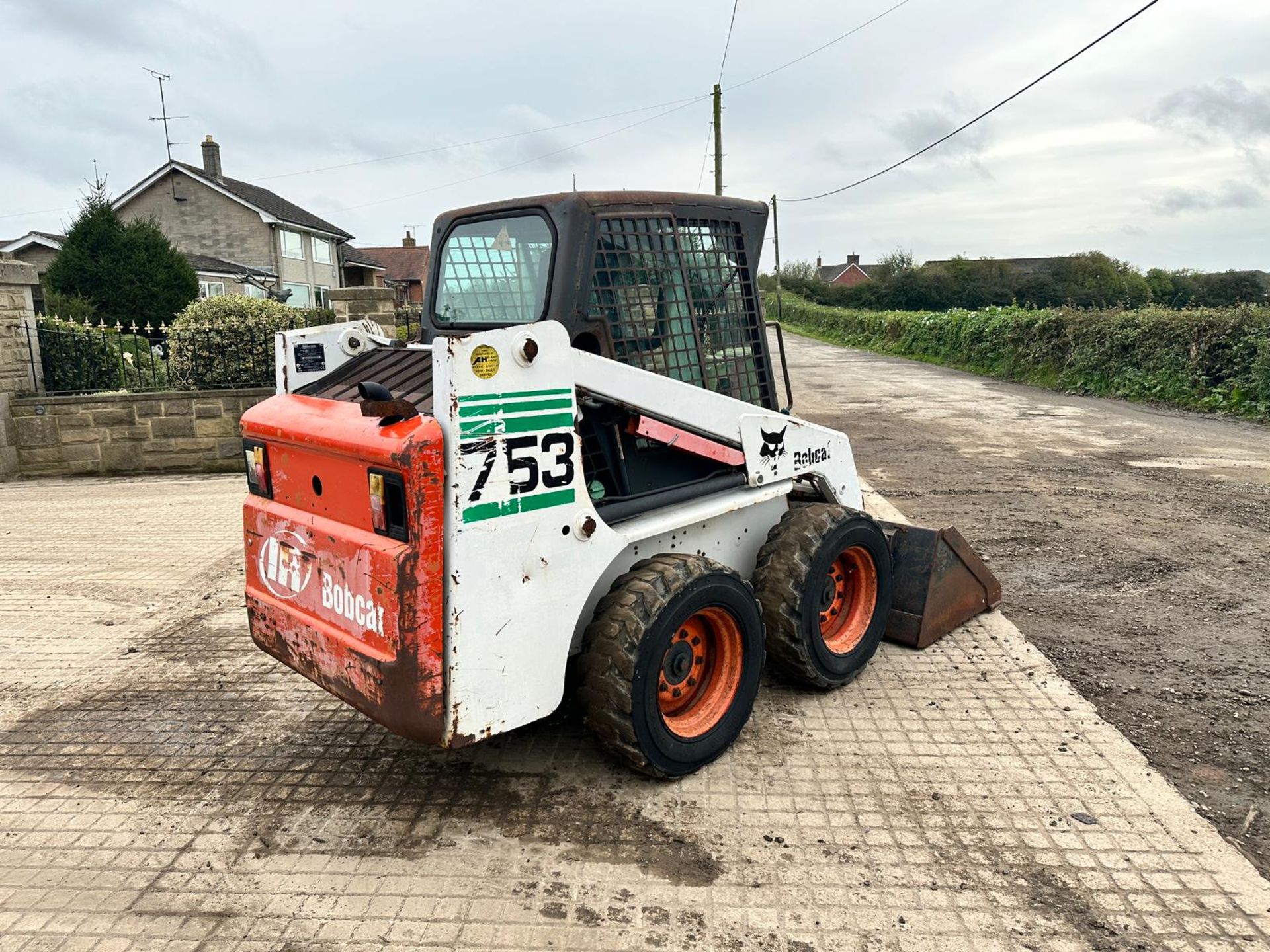 BOBCAT 753 WHEELED SKIDSTEER LOADER WITH BUCKET *PLUS VAT* - Bild 5 aus 16