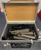 Flightcase with approx 30 music stands