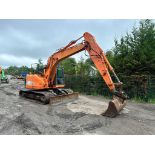 2011 DOOSAN DX140LCR EXCAVATOR WITH BLADE *PLUS VAT*