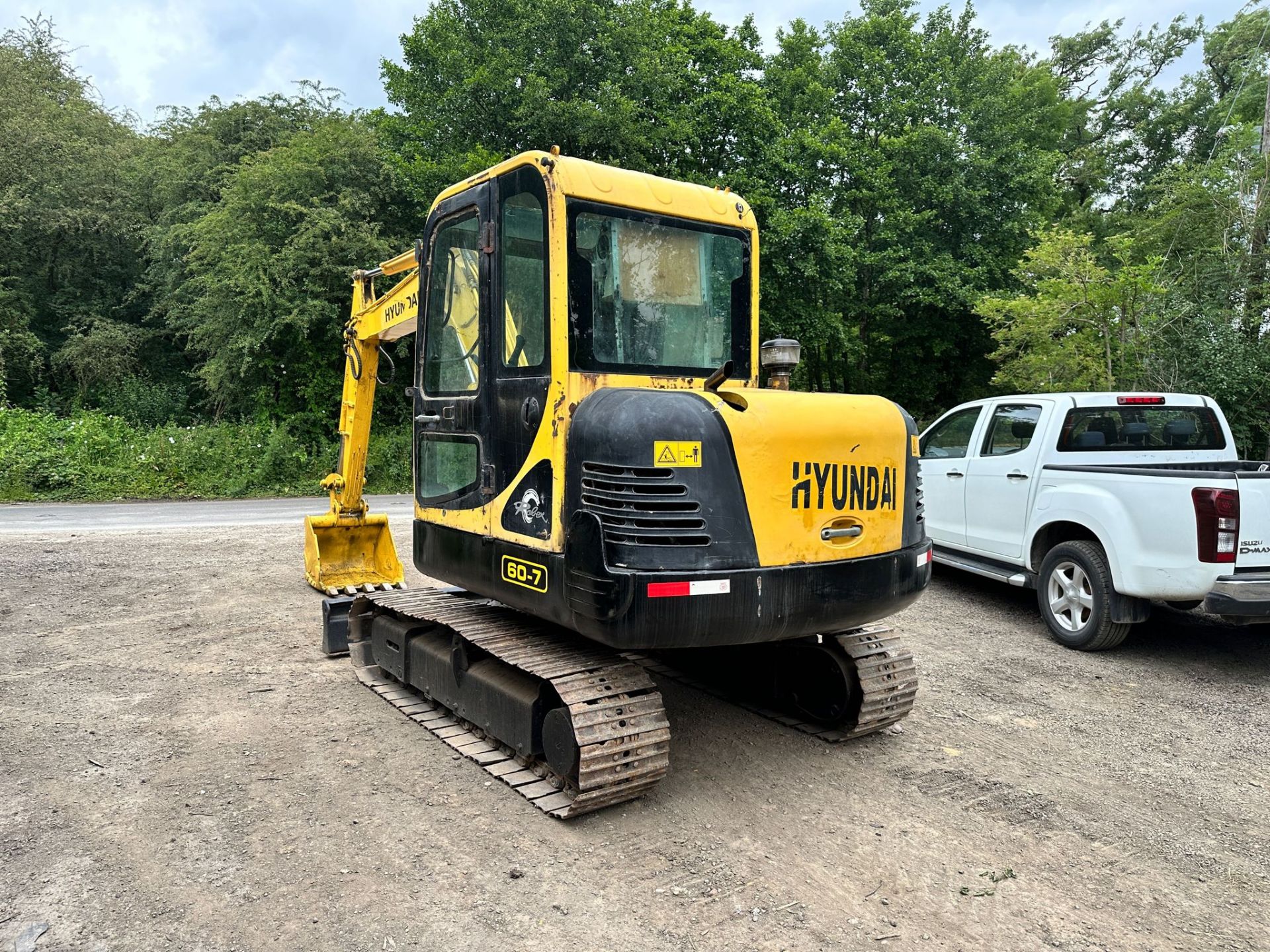 HYUNDAI ROBEX R60-7 MINI EXCAVATOR *PLUS VAT* - Image 2 of 12