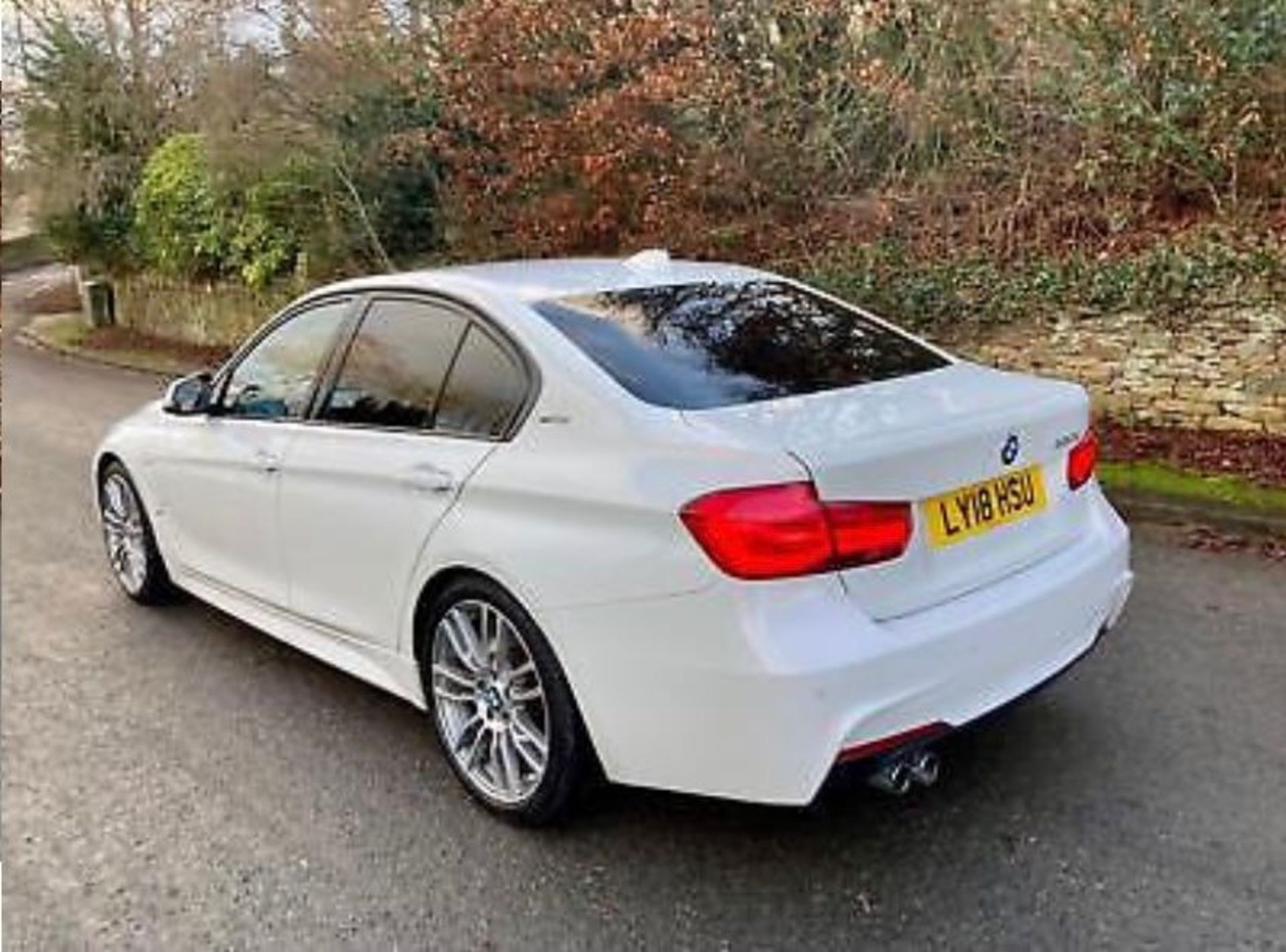 2018 BMW 330E M SPORT AUTO WHITE SALOON *NO VAT* - Image 4 of 11