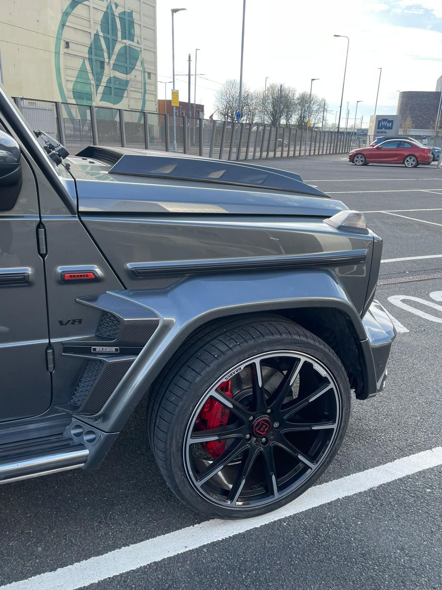 MERCEDES G63 BRABUS WIDE-STAR 800 STYLING GREY WITH BLACK LEATHER INTERIOR *PLUS VAT* - Image 6 of 23