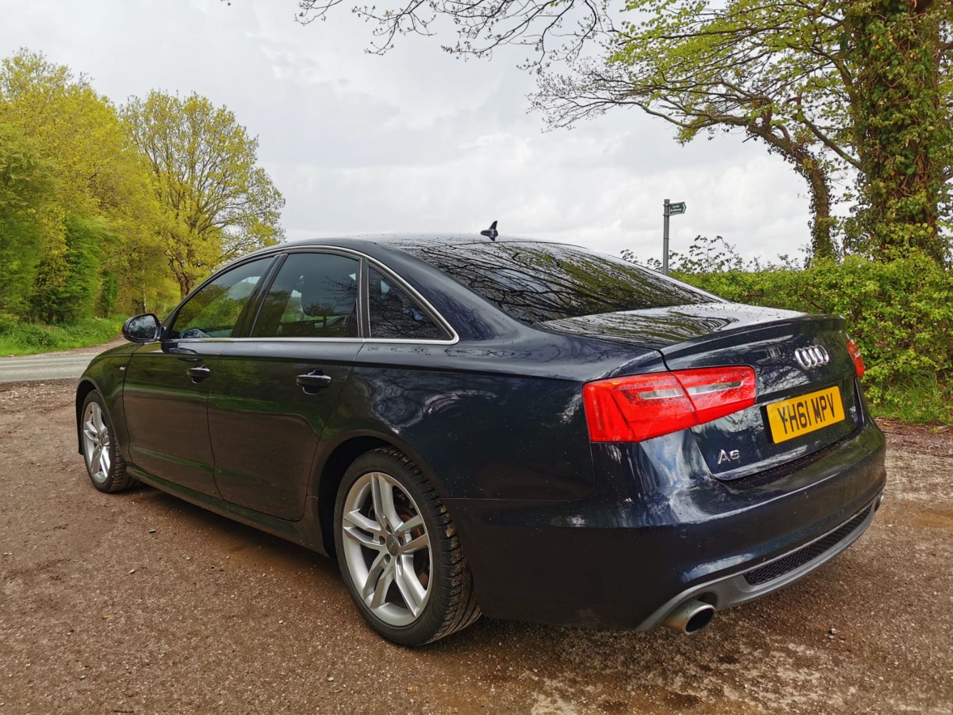 2011 AUDI A6 S LINE TDI QUATTRO AUTO BLUE SALOON *NO VAT* - Image 6 of 39