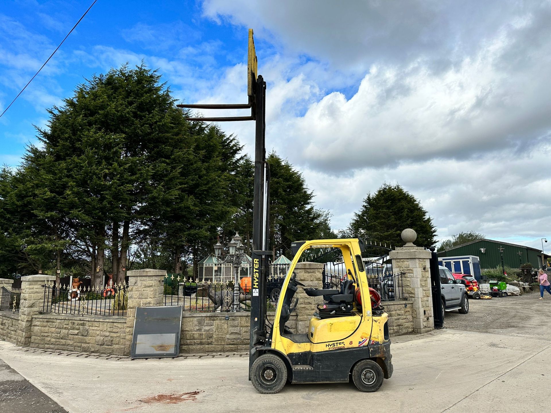 2017 Hyster Fortens H1.8FT 1.8 Ton Forklift With Roof *PLUS VAT*