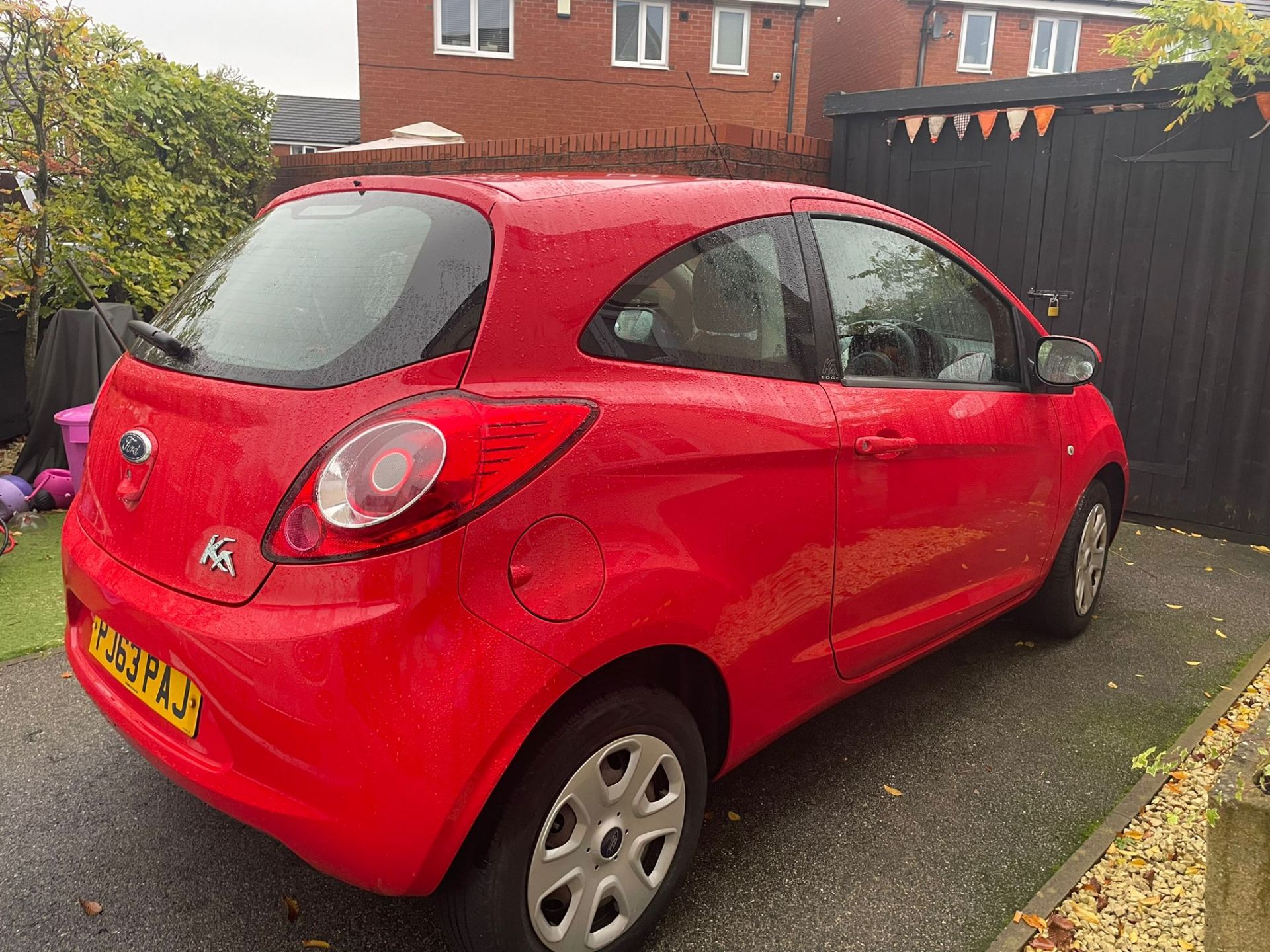 2014 FORD KA EDGE RED HATCHBACK *NO VAT* - Image 4 of 10