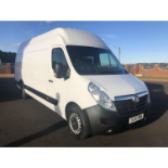 2019 Vauxhall movano 140 bhp bi turbo long and high crew van, euro 6, 120.000 miles *PLUS VAT*