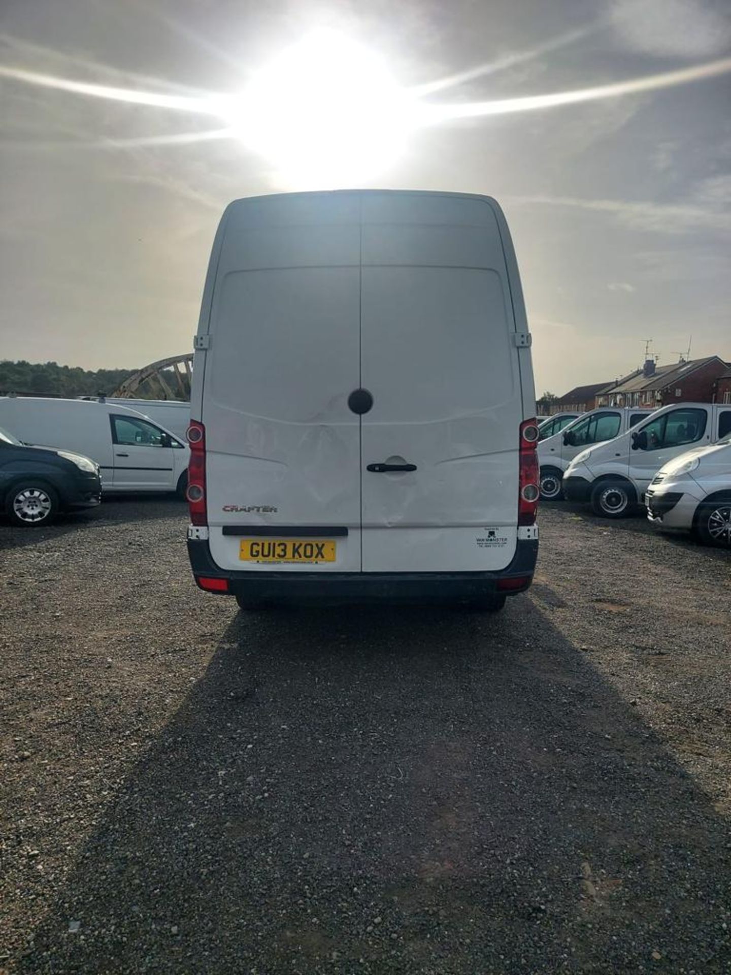 2013 VOLKSWAGEN CRAFTER CR35 TDI 136 LWB WHITE PANEL VAN *NO VAT* - Image 7 of 13