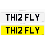 PRIVATE REGISTRATION "TH12 FLY" *NO VAT*