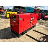 NEW/UNUSED 80KVA DIESEL SILENT GENERATOR *PLUS VAT*