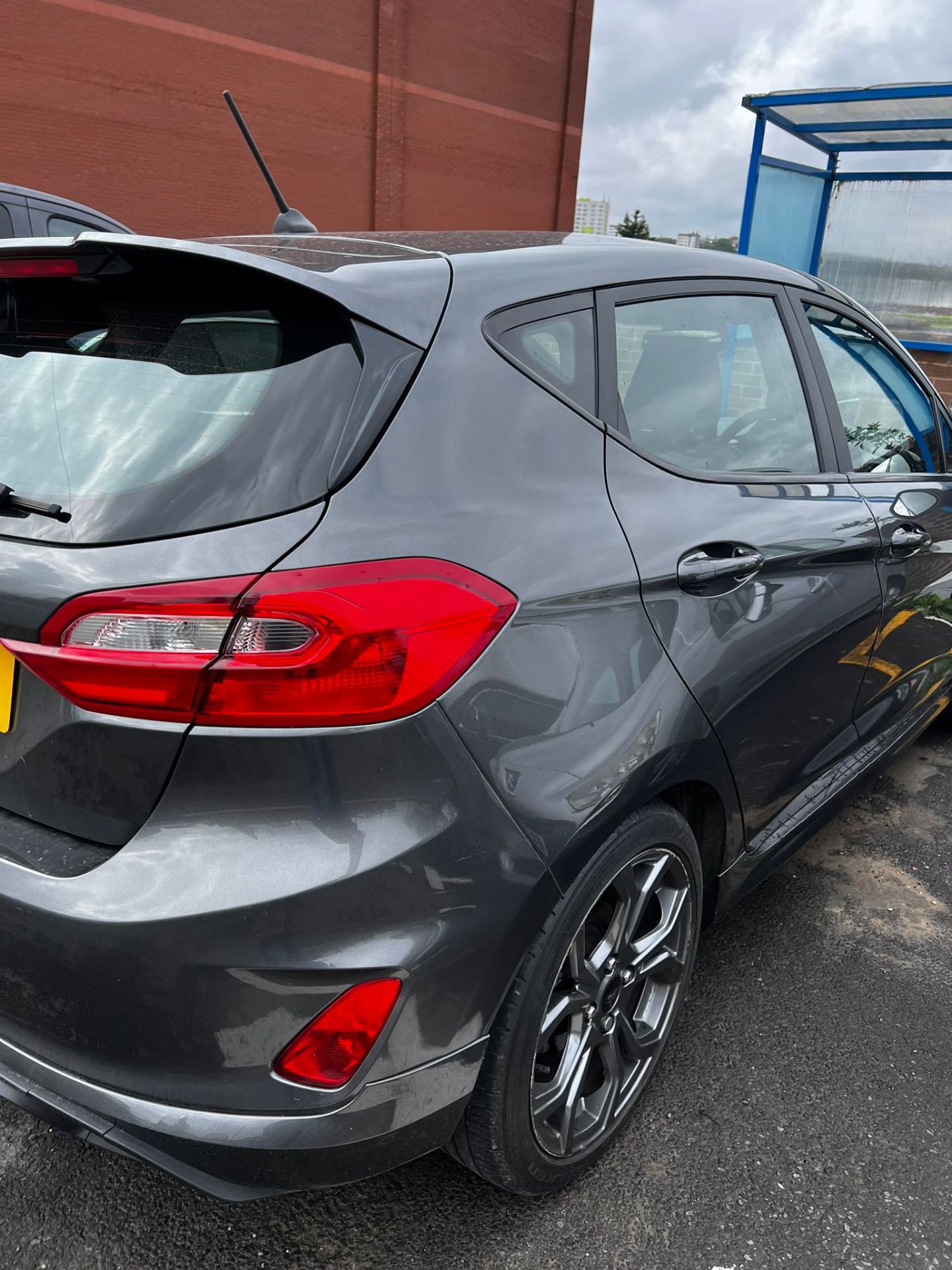 2018 FORD FIESTA ST-LINE TURBO GREY HATCHBACK *NO VAT* - Image 5 of 9