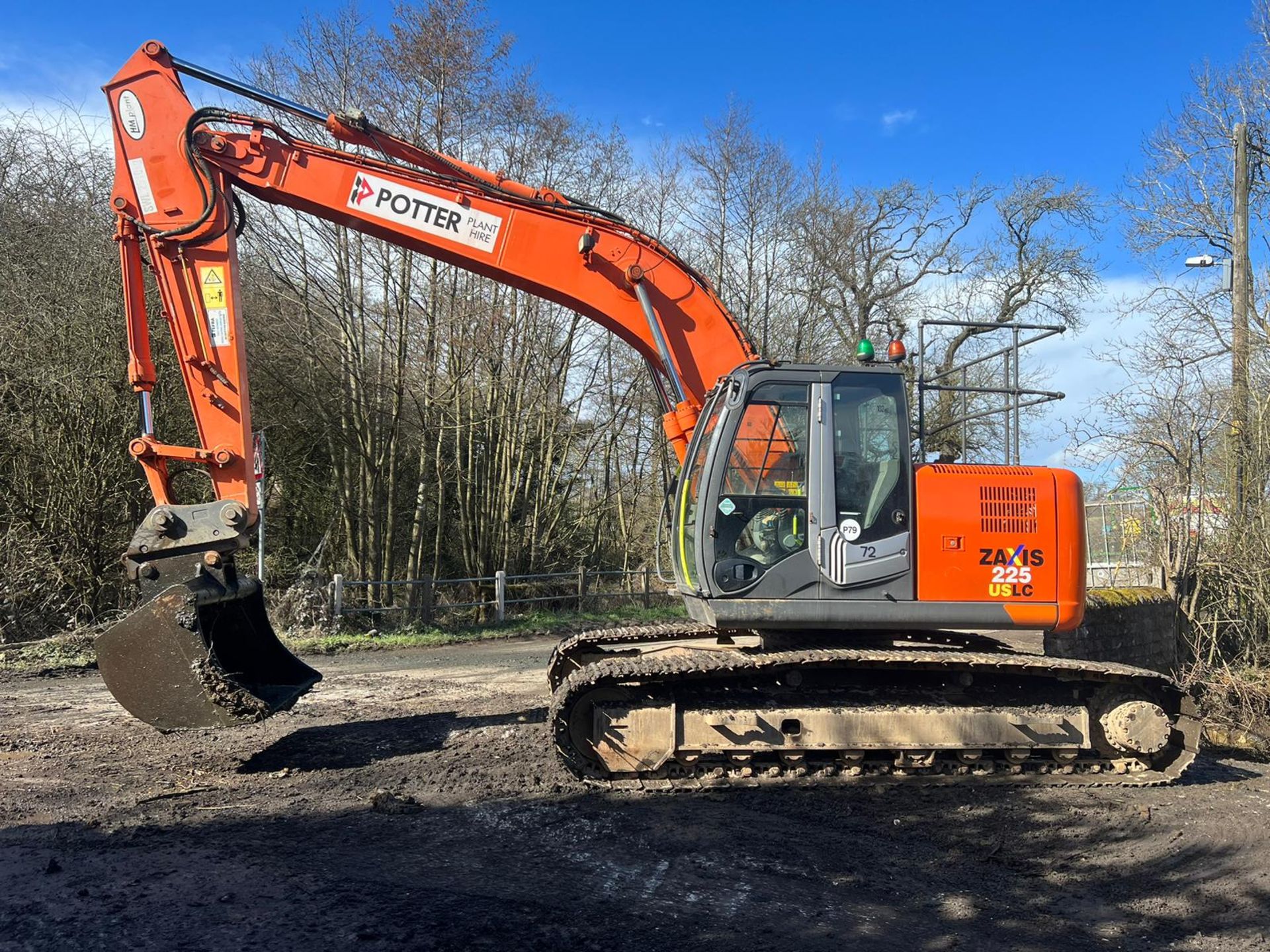 2012 HITACHI ZAXIS 225USLS 22 TON DIGGER *PLUS VAT*