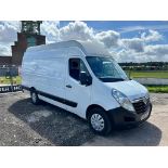 2014/64 REG VAUXHALL MOVANO R3500 L3H3 CDTI 2.3 DIESEL WHITE PANEL VAN, SHOWING 1 FORMER KEEPER