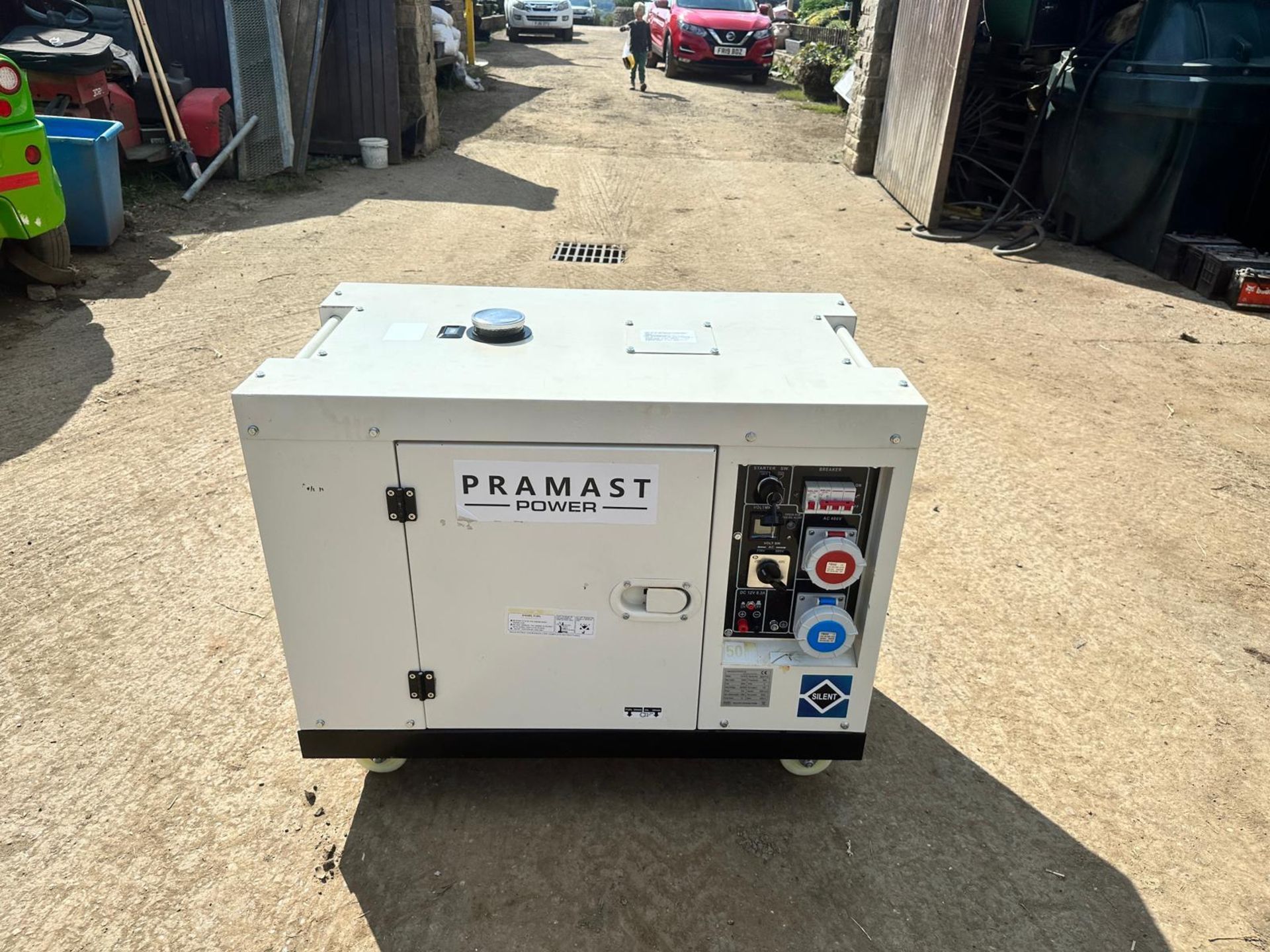 UNUSED 2022 PRAMAST VG-R110 11KVA SILENCED DIESEL GENERATOR *PLUS VAT*