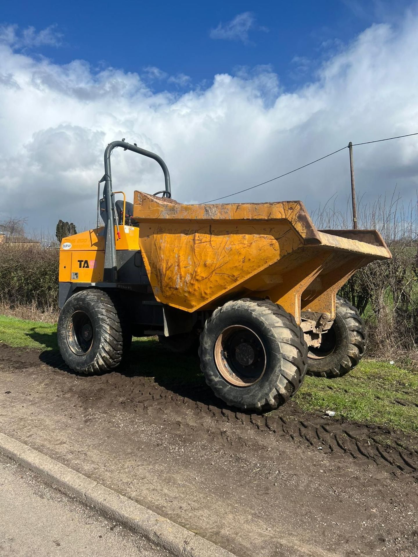 2014 TEREX 9 TON STRAIGHT TIP DUMPER *PLUS VAT*