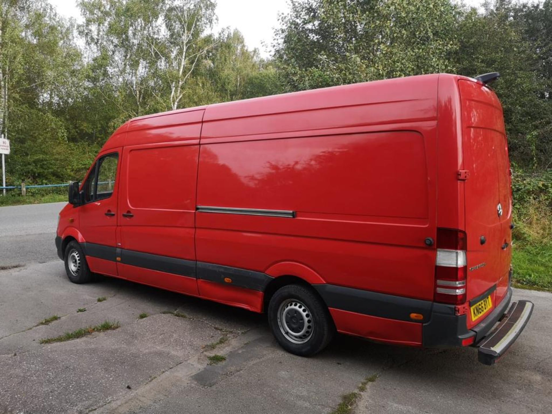 2016 MERCEDES-BENZ SPRINTER 311CDI RED PANEL VAN *NO VAT* - Image 4 of 13