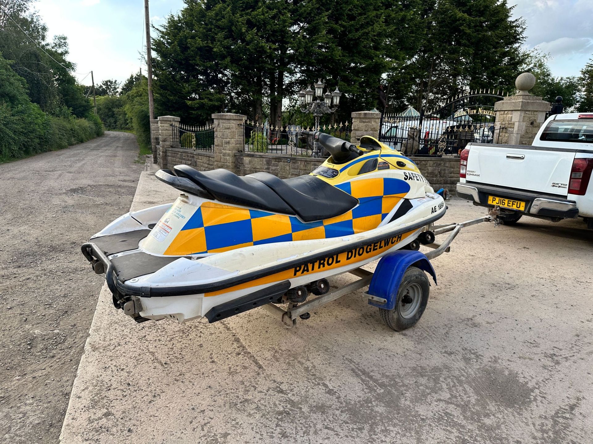 YAMAHA XA800A-B 800CC JET SKI WITH SINGLE AXLE TRAILER *PLUS VAT* - Image 3 of 21