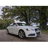 2011 AUDI A4 S LINE BLACK EDITION TDI WHITE SALOON *NO VAT*