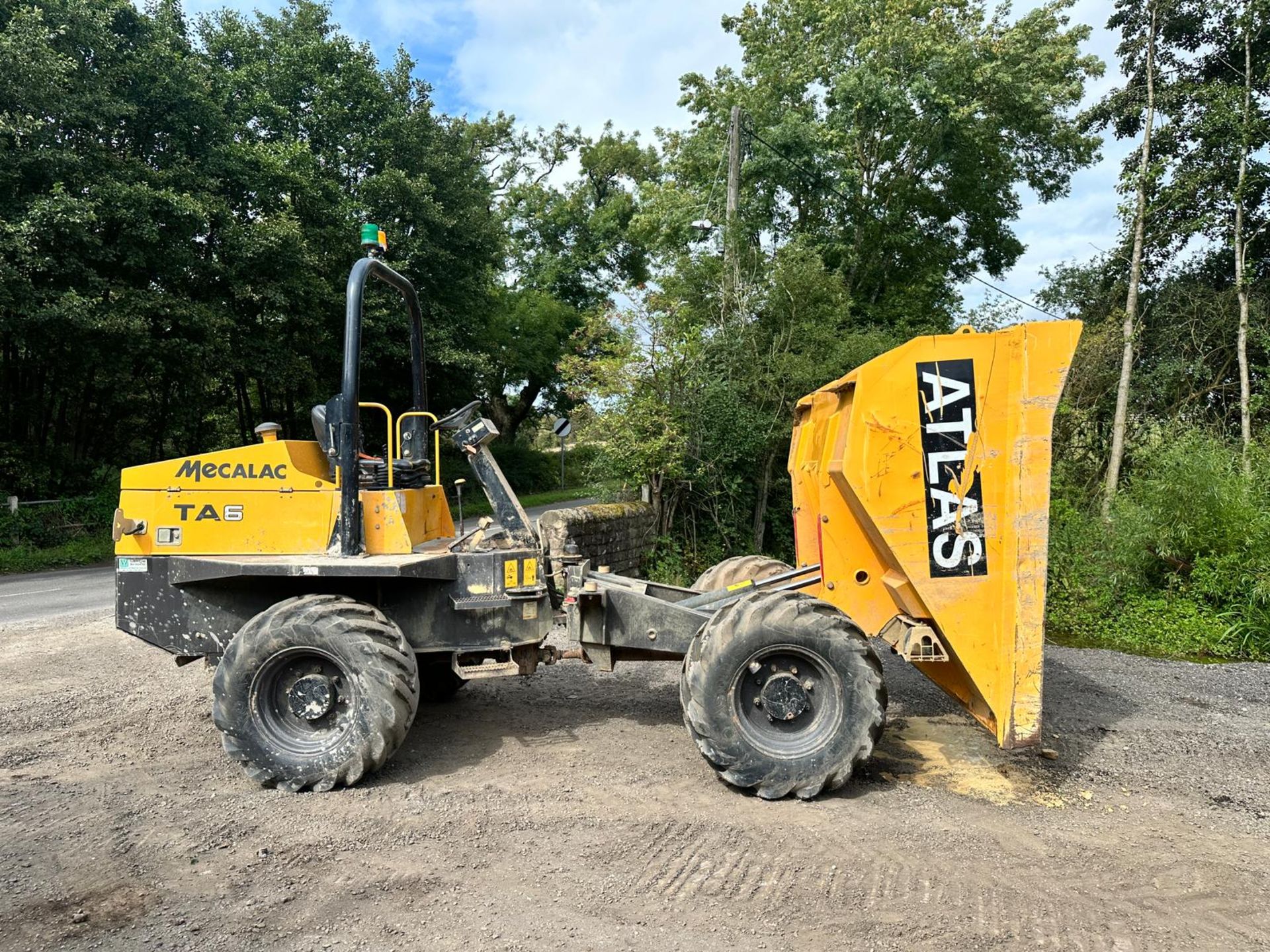 2018 MECALAC TA6 6 TON DUMPER *PLUS VAT* - Image 6 of 13