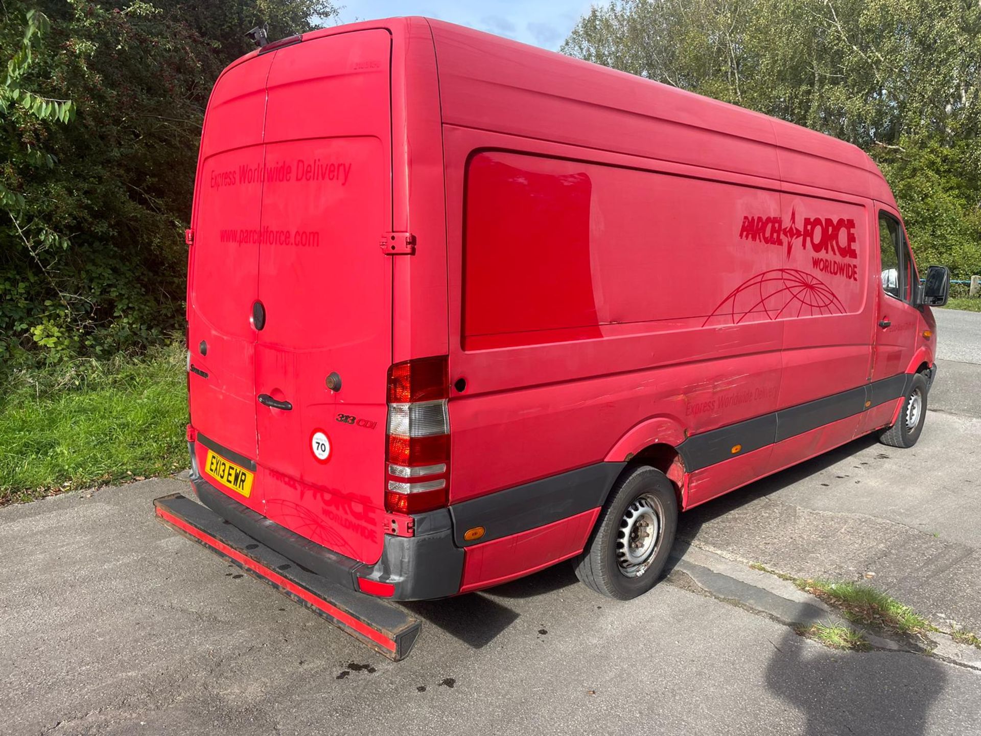 2013 MERCEDES-BENZ SPRINTER 313 CDI RED PANEL VAN *NO VAT* - Bild 11 aus 22