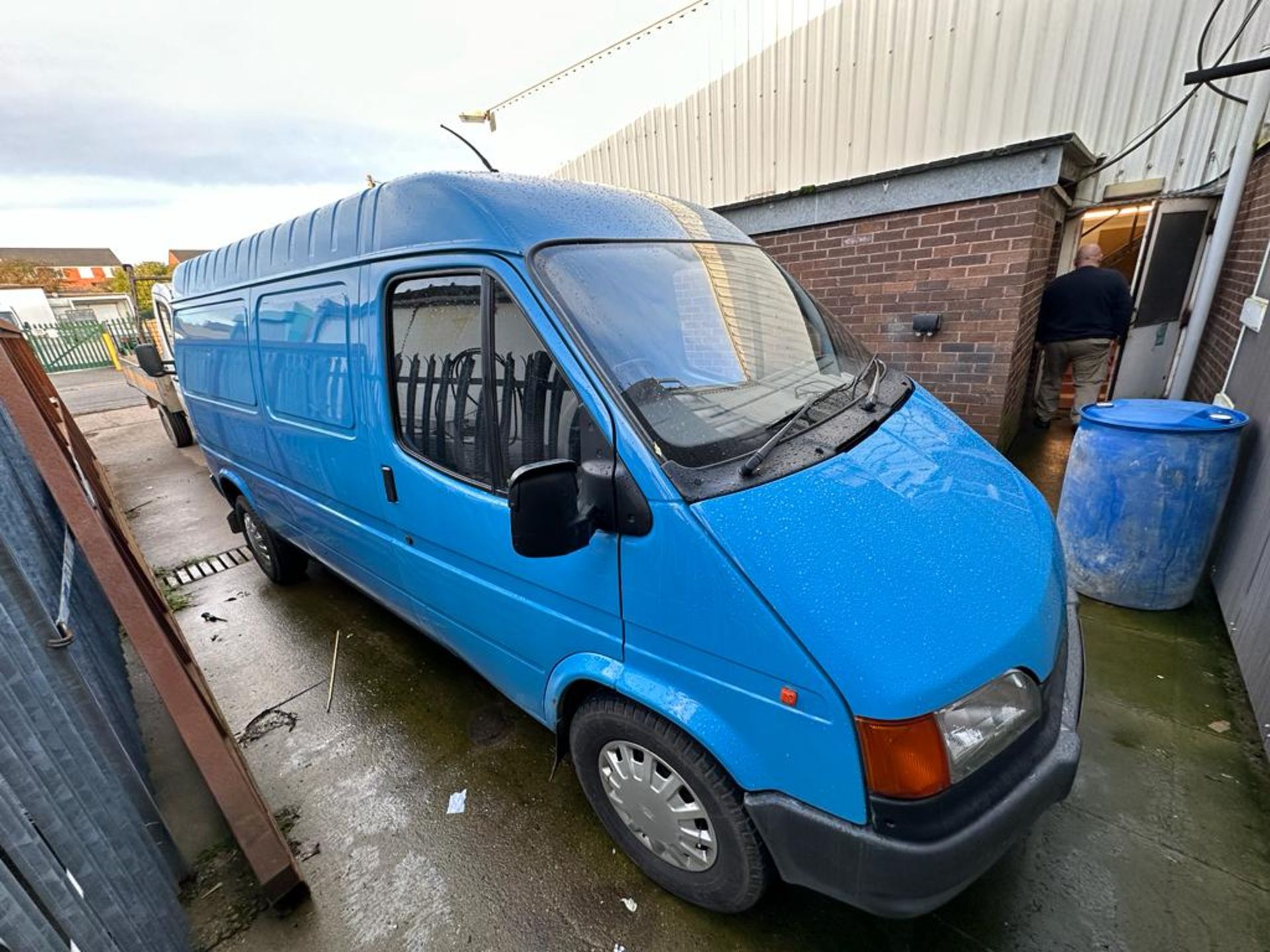 1993 RARE MK4 FORD TRANSIT 150 CUSTOM D LWB BLUE LCV *NO VAT*