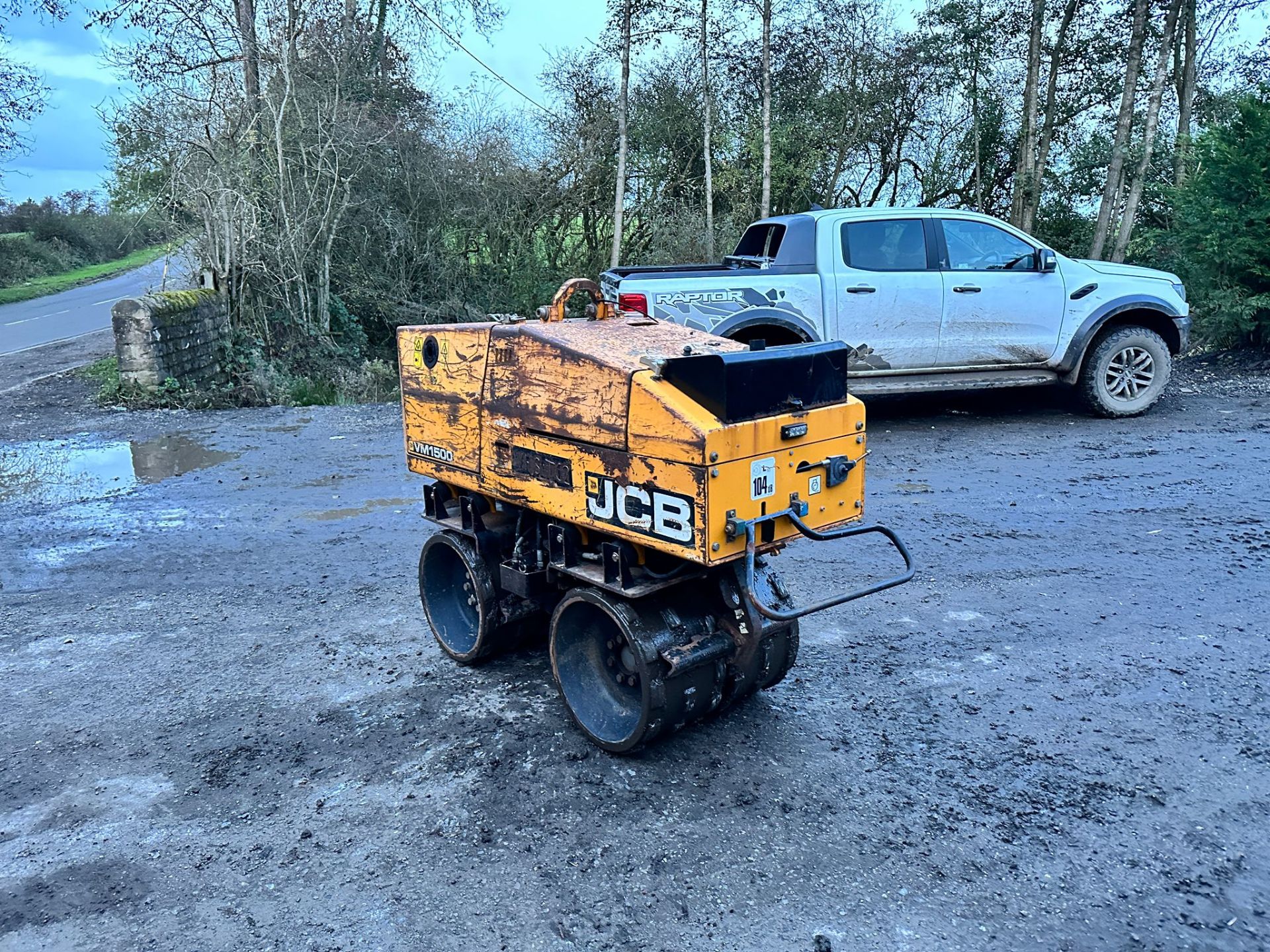 2017 JCB VIBROMAX VM1500 REMOTE CONTROLLED TRENCH ROLLER *PLUS VAT* - Image 3 of 13