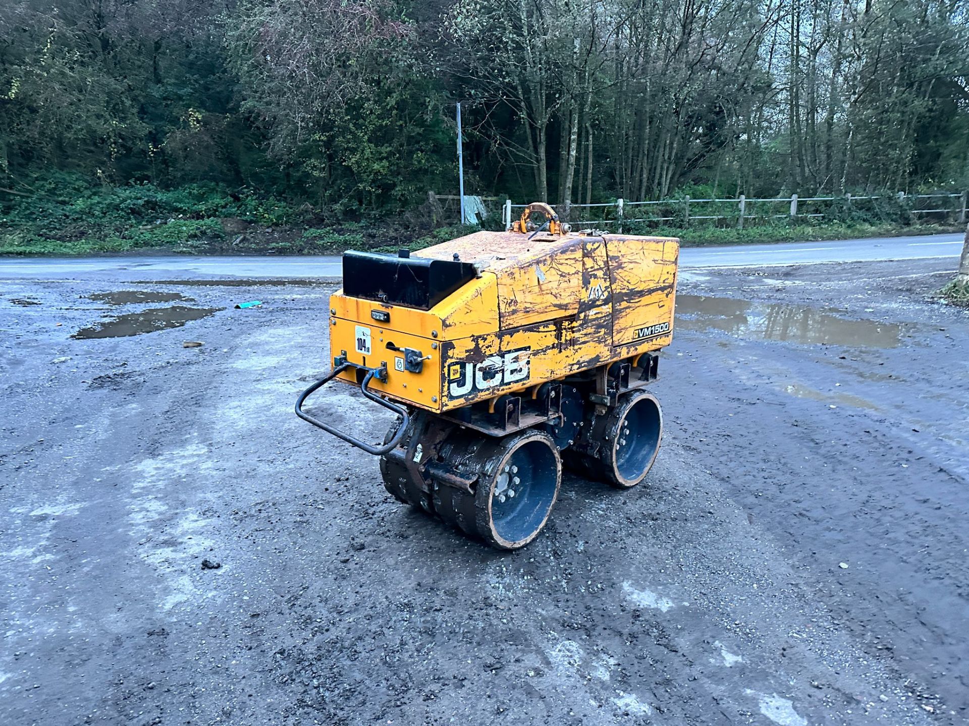 2017 JCB VIBROMAX VM1500 REMOTE CONTROLLED TRENCH ROLLER *PLUS VAT* - Image 4 of 13