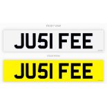 ''JU51 FEE'' NUMBER PLATE *NO VAT*