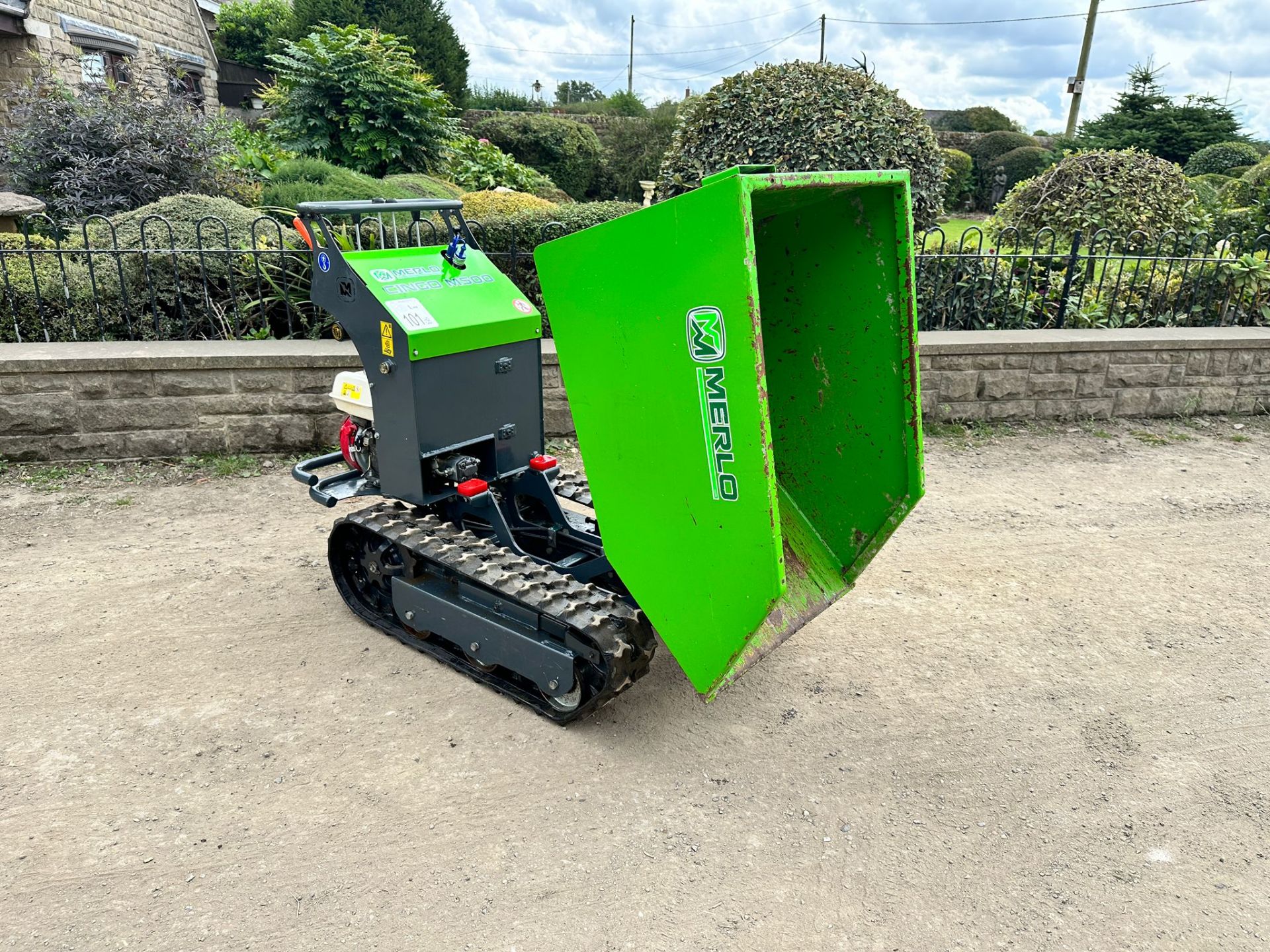 2021 MERLO CINGO M500DM 500KG COMPACT TRACKED PEDESTRIAN DUMPER *PLUS VAT* - Image 9 of 22