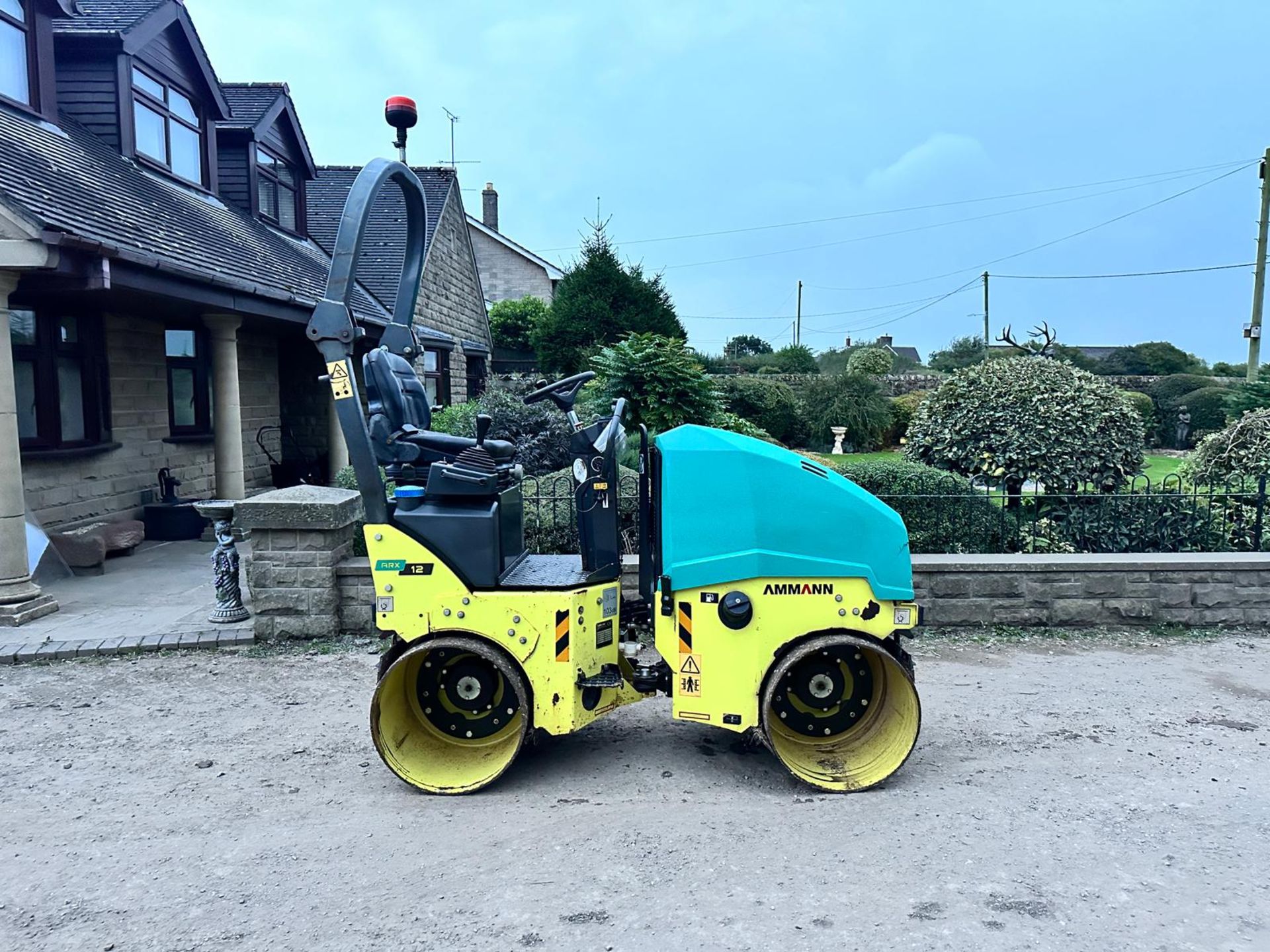 2015 AMMANN ARX12 TWIN DRUM VIBRATING ROLLER *PLUS VAT* - Image 5 of 13