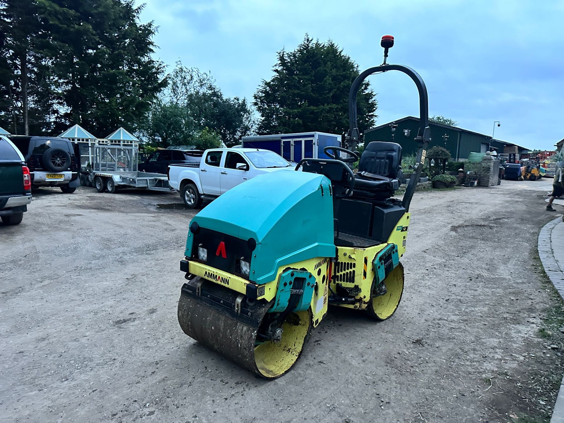 2015 AMMANN ARX12 TWIN DRUM VIBRATING ROLLER *PLUS VAT* - Image 2 of 13