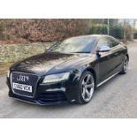 2010/60 REG AUDI RS5 FSI QUATTRO S-A 4.2L PETROL BLACK COUPE 450 HP! - FSH - 19" ALLOYS - START/STOP