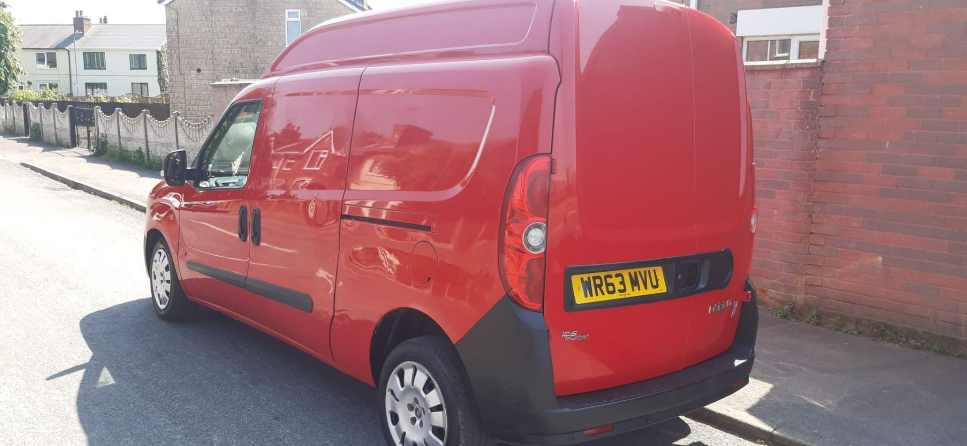 2013/63 REG FIAT DOBLO 16V XL MULTIJET LWB 1.6 DIESEL MANUAL PANEL VAN, SHOWING 0 FORMER KEEPERS - Bild 3 aus 10