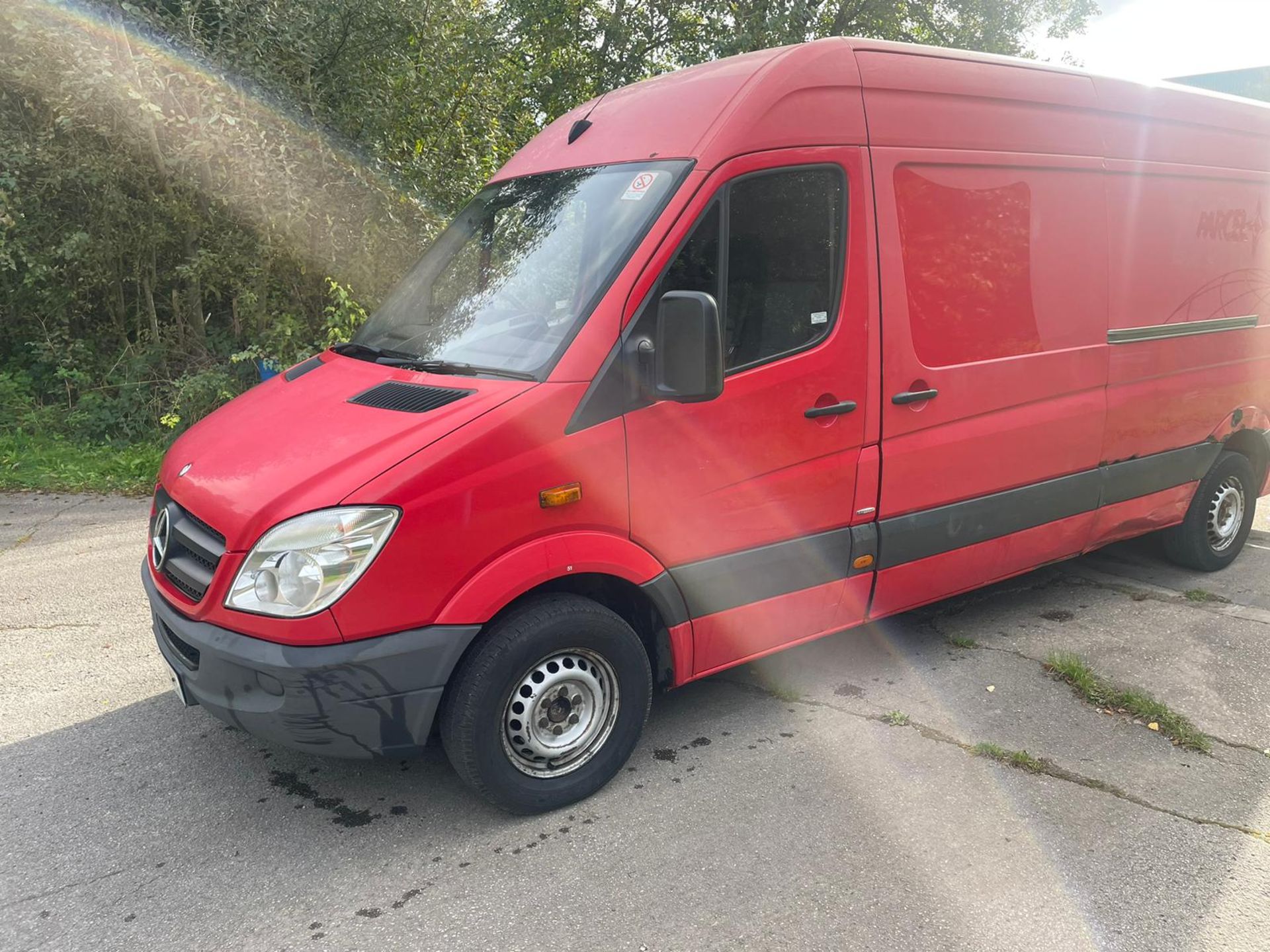 2013 MERCEDES-BENZ SPRINTER 313 CDI RED PANEL VAN *NO VAT* - Bild 4 aus 22