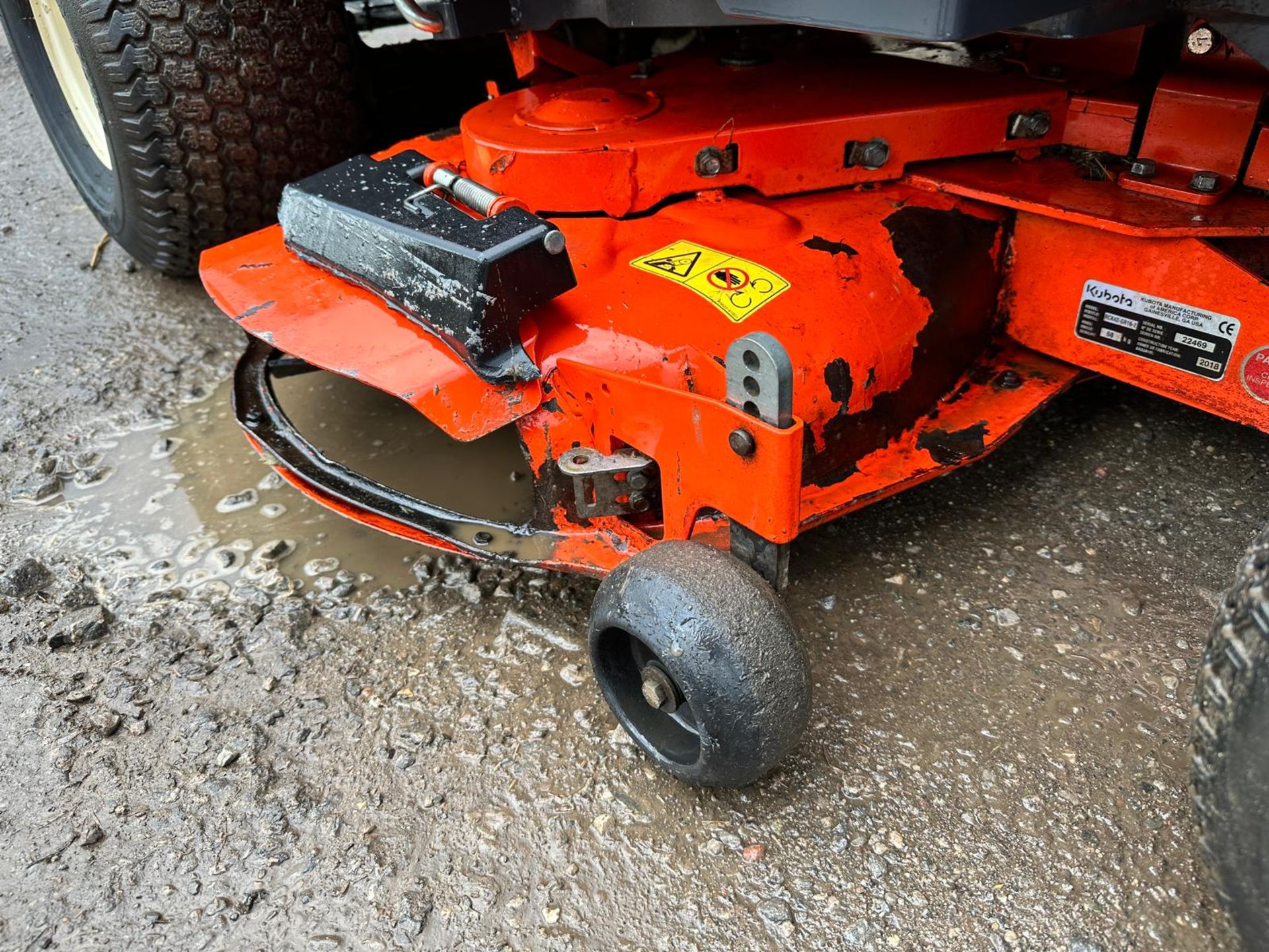 2018 KUBOTA GR1600 DIESEL RIDE ON MOWER *PLUS VAT* - Image 9 of 14