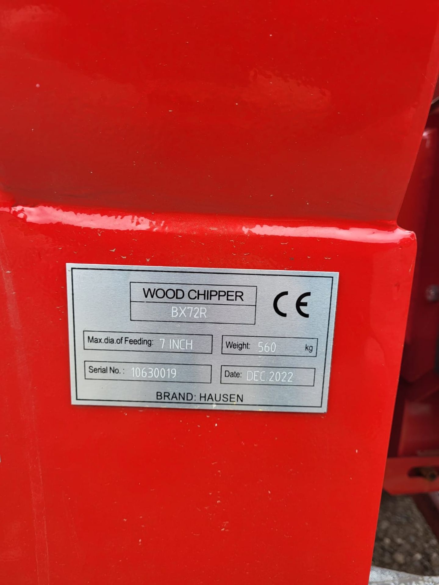 PTO Wood Chipper 7 Inch Hausen T30 *PLUS VAT* - Image 7 of 7