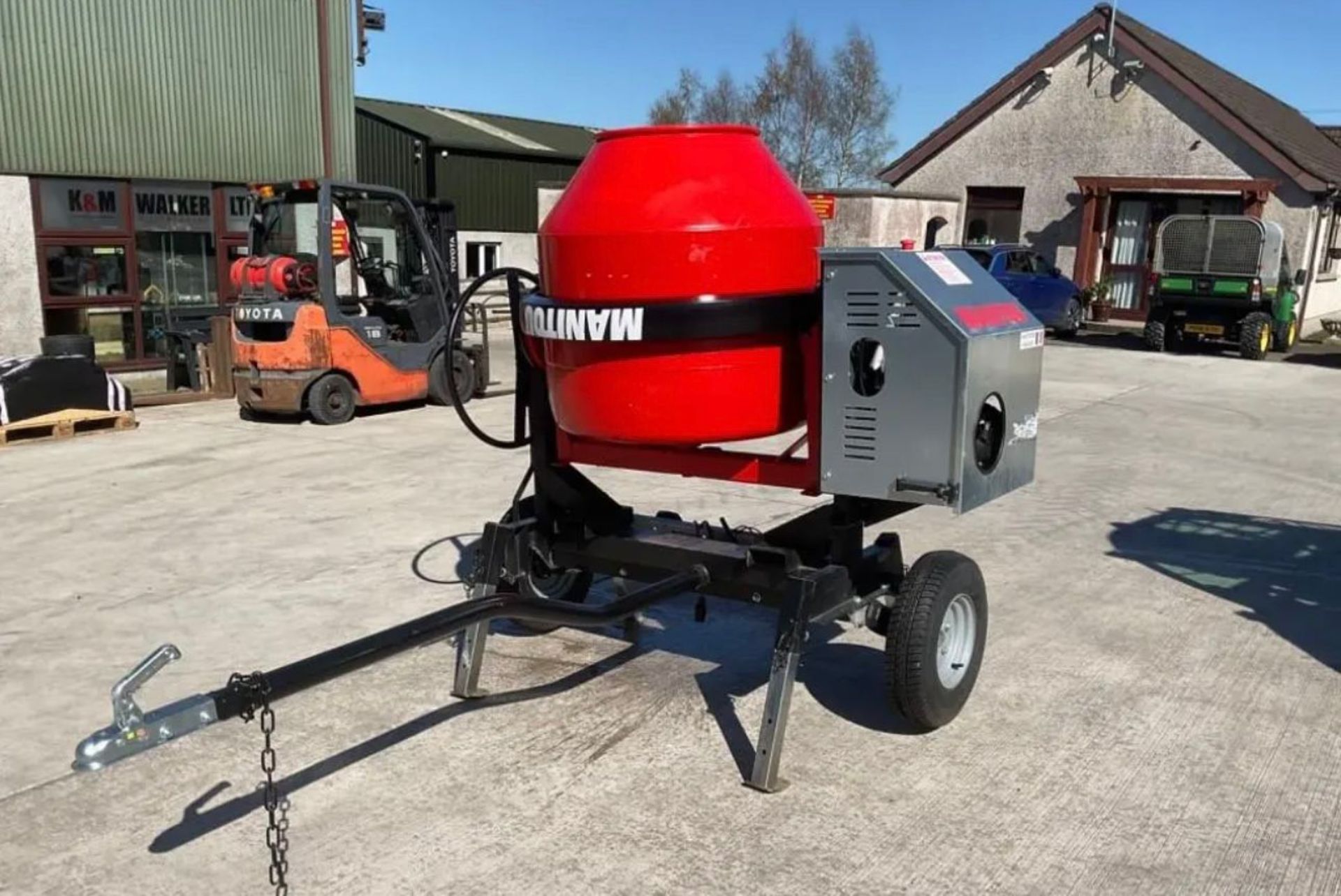 NEW/UNUSED MANITOU CMT400 TOWBEHIND CEMENT MIXER *PLUS VAT* - Image 4 of 10