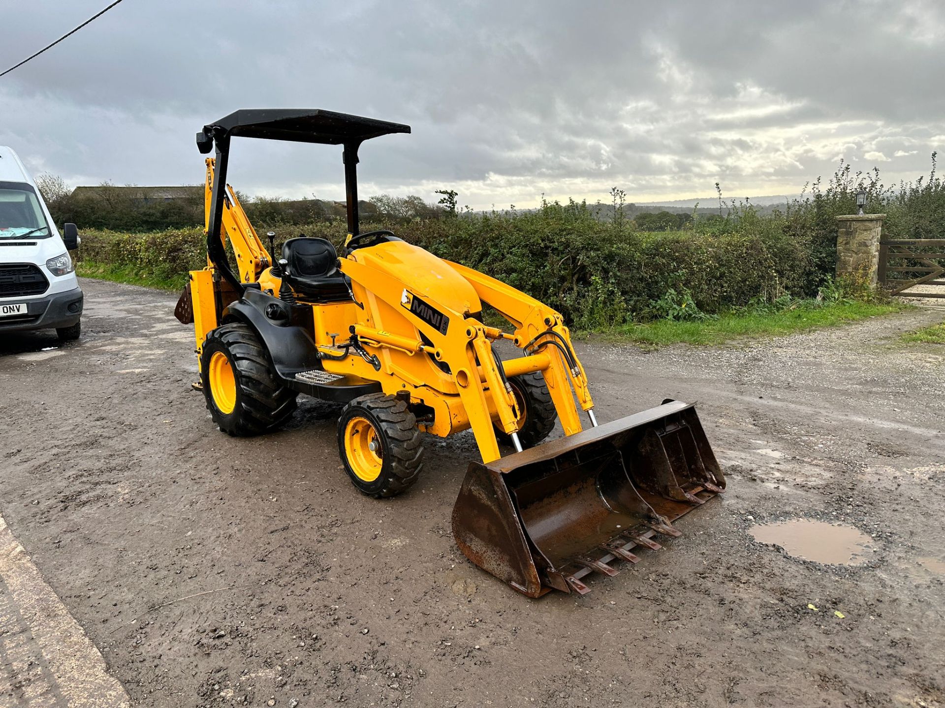 JCB MINI CX DIESEL FRONT LOADER BACKHOE *PLUS VAT*